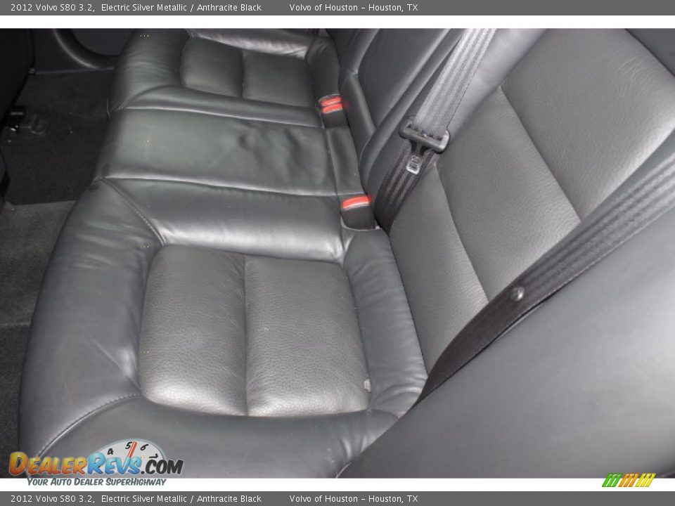 2012 Volvo S80 3.2 Electric Silver Metallic / Anthracite Black Photo #20