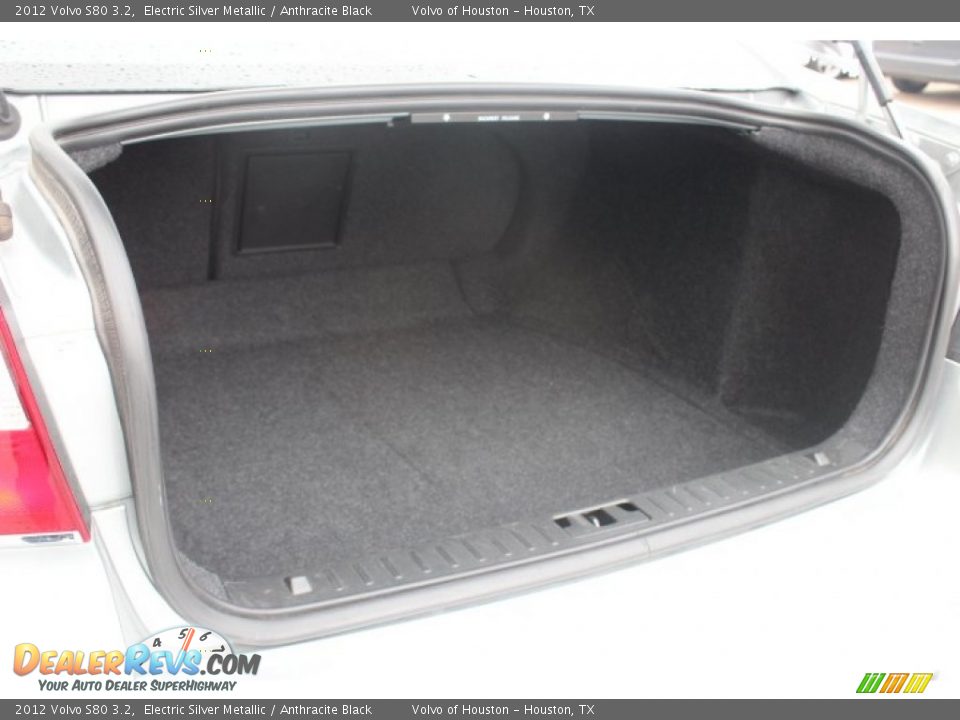 2012 Volvo S80 3.2 Electric Silver Metallic / Anthracite Black Photo #24