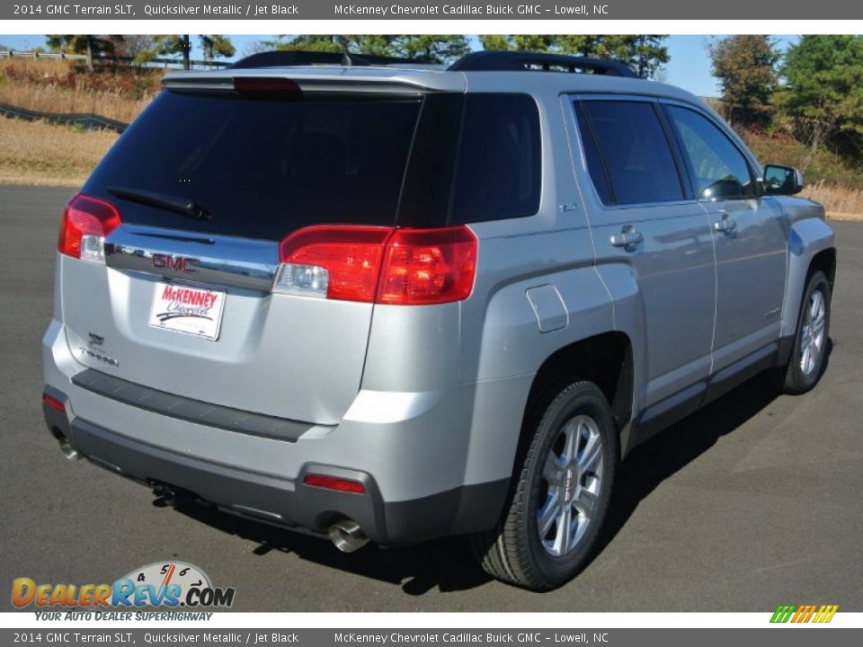 2014 GMC Terrain SLT Quicksilver Metallic / Jet Black Photo #5