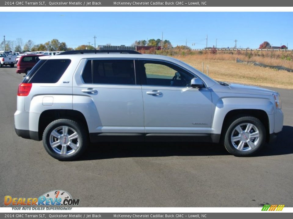 2014 GMC Terrain SLT Quicksilver Metallic / Jet Black Photo #6