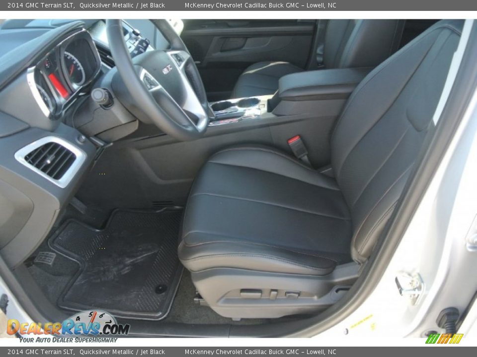 2014 GMC Terrain SLT Quicksilver Metallic / Jet Black Photo #8