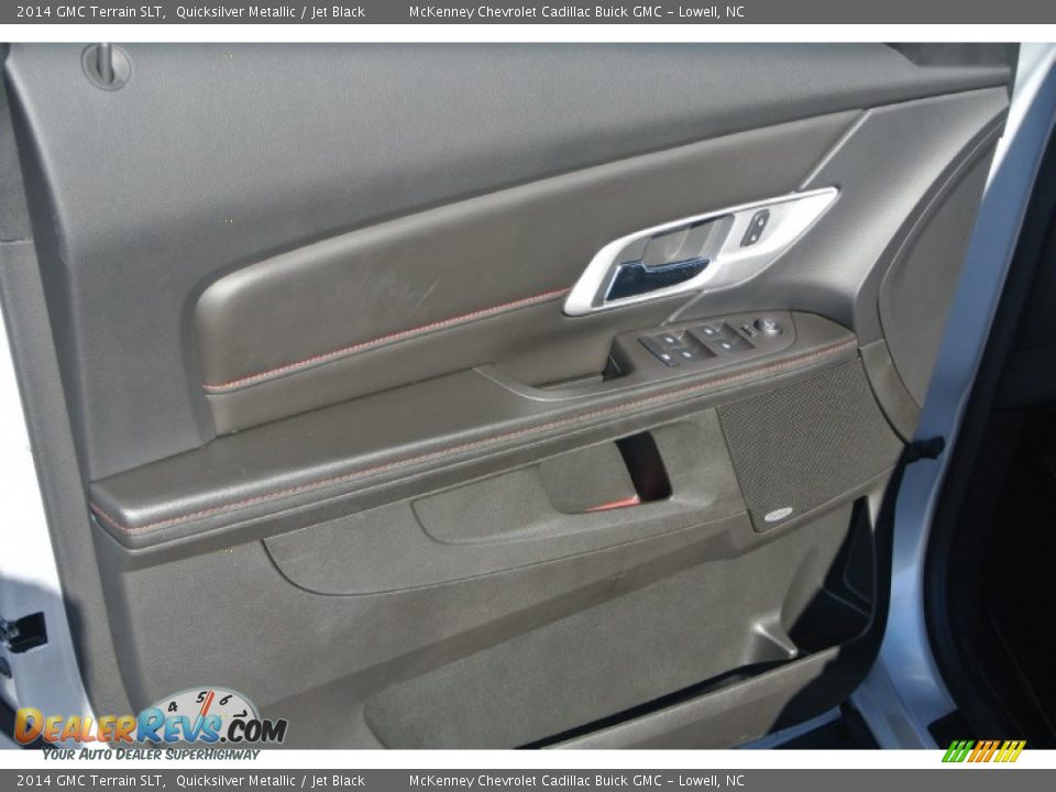 2014 GMC Terrain SLT Quicksilver Metallic / Jet Black Photo #9