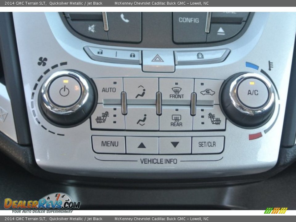 2014 GMC Terrain SLT Quicksilver Metallic / Jet Black Photo #11