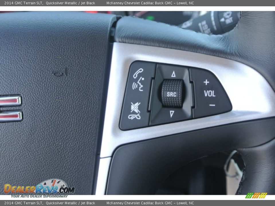 2014 GMC Terrain SLT Quicksilver Metallic / Jet Black Photo #15