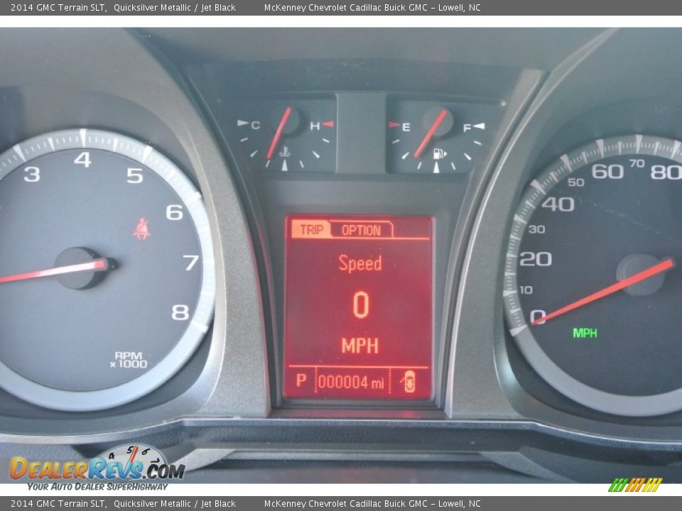 2014 GMC Terrain SLT Quicksilver Metallic / Jet Black Photo #16
