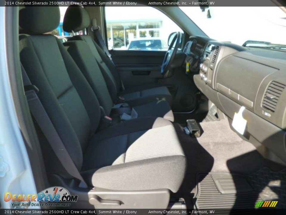 2014 Chevrolet Silverado 2500HD LT Crew Cab 4x4 Summit White / Ebony Photo #10