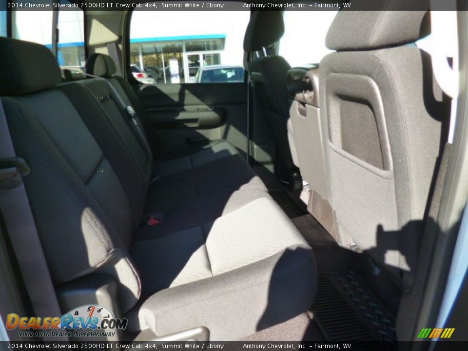 2014 Chevrolet Silverado 2500HD LT Crew Cab 4x4 Summit White / Ebony Photo #11