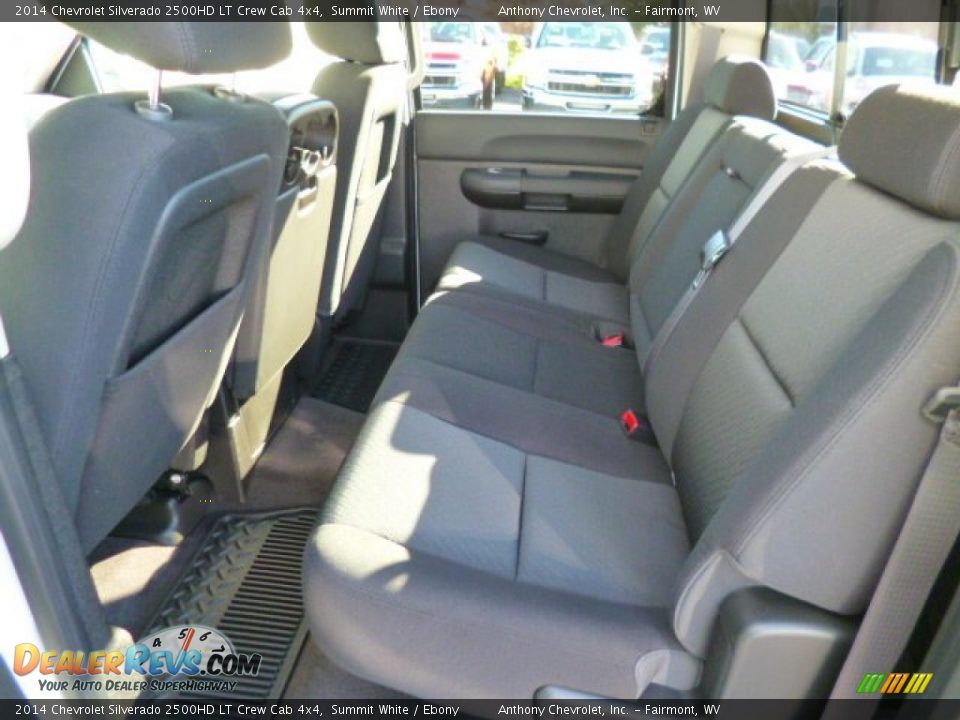 2014 Chevrolet Silverado 2500HD LT Crew Cab 4x4 Summit White / Ebony Photo #13
