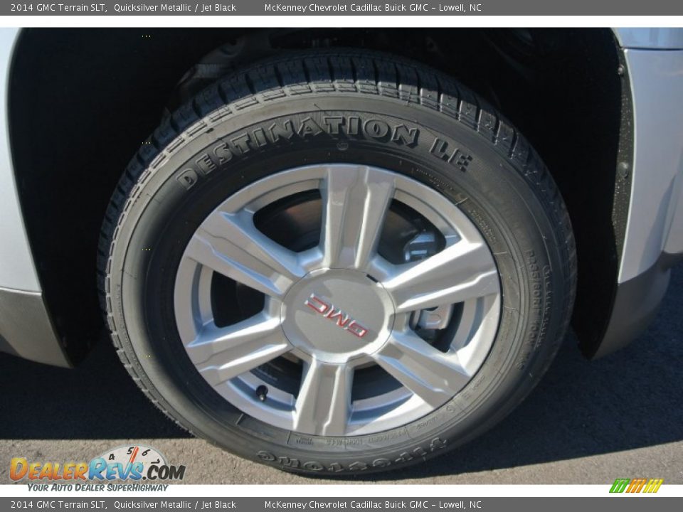 2014 GMC Terrain SLT Quicksilver Metallic / Jet Black Photo #22