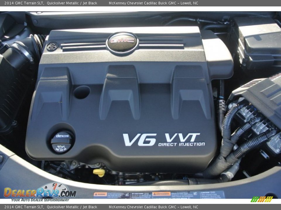 2014 GMC Terrain SLT Quicksilver Metallic / Jet Black Photo #23
