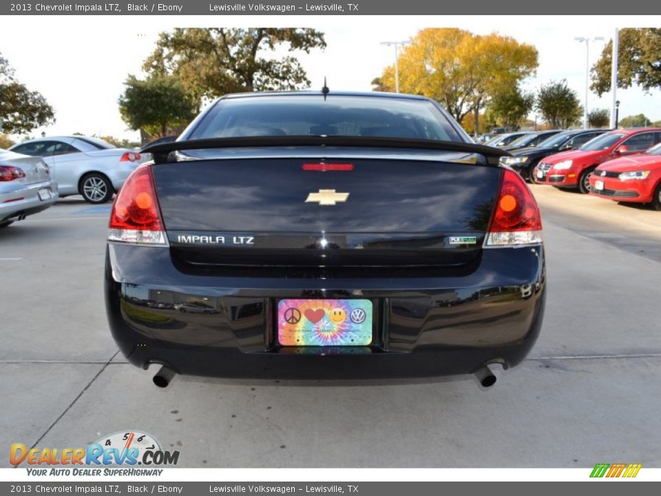 2013 Chevrolet Impala LTZ Black / Ebony Photo #4