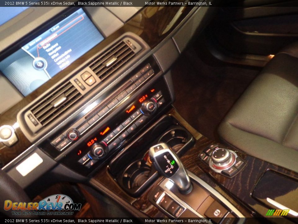 2012 BMW 5 Series 535i xDrive Sedan Black Sapphire Metallic / Black Photo #20