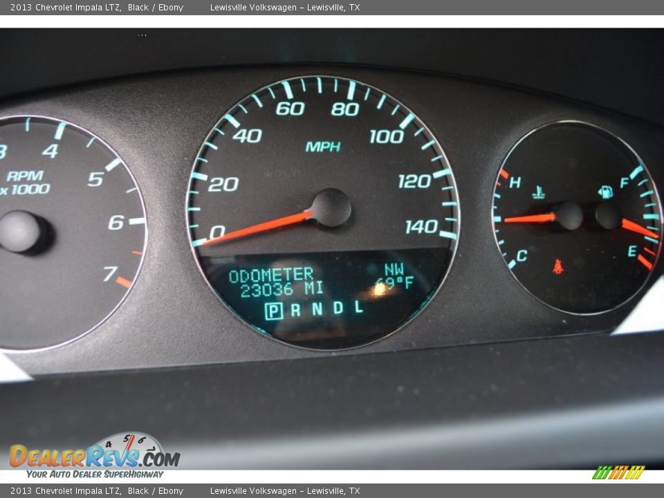 2013 Chevrolet Impala LTZ Black / Ebony Photo #22