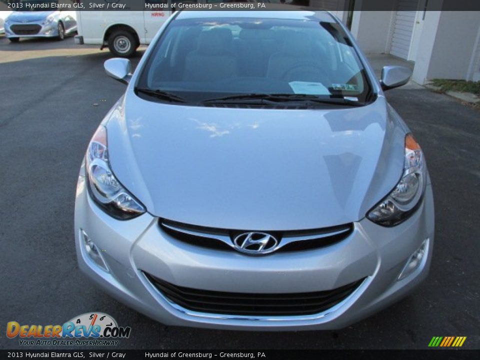 2013 Hyundai Elantra GLS Silver / Gray Photo #4