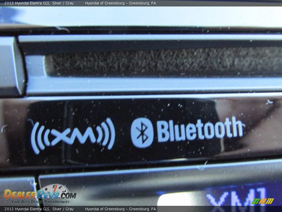 2013 Hyundai Elantra GLS Silver / Gray Photo #11