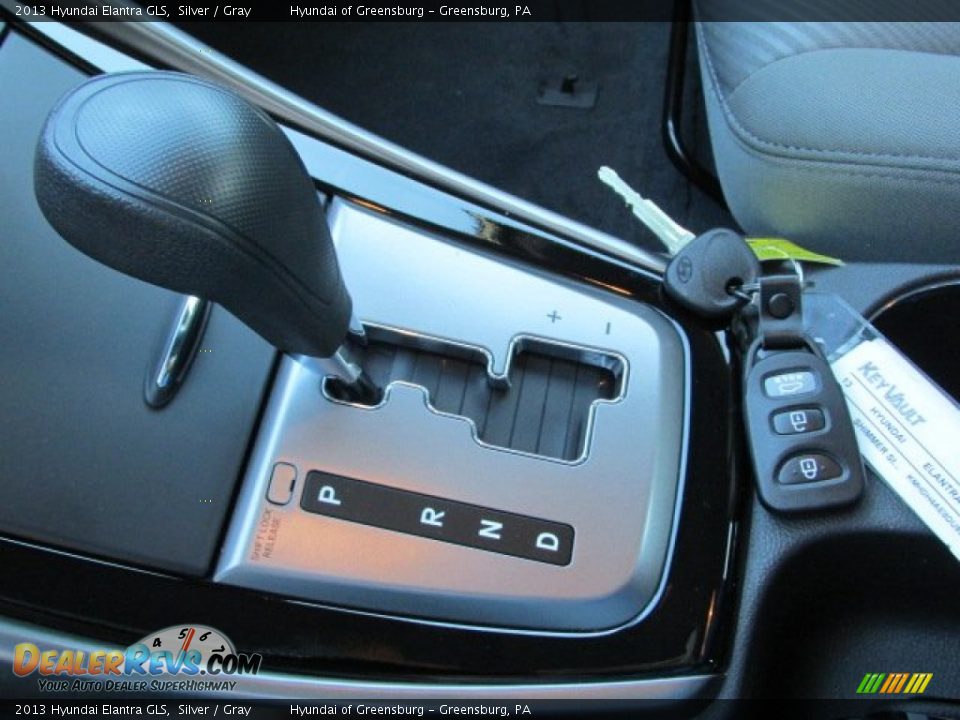 2013 Hyundai Elantra GLS Silver / Gray Photo #13