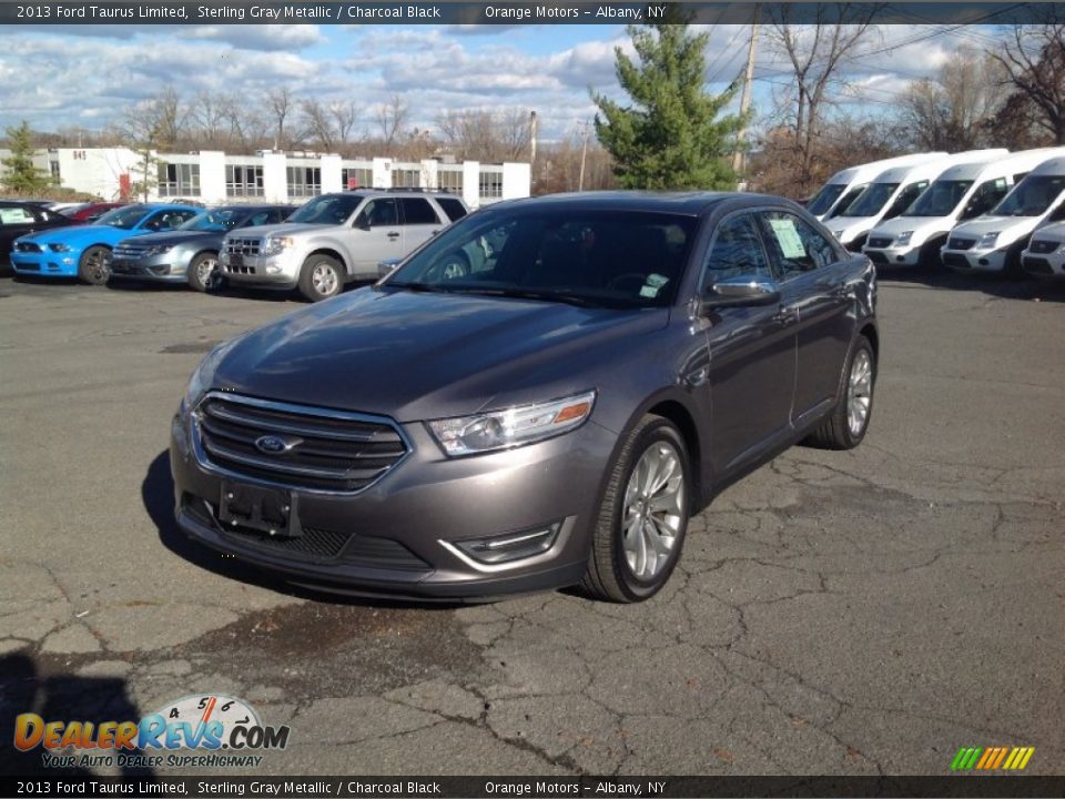 2013 Ford Taurus Limited Sterling Gray Metallic / Charcoal Black Photo #3