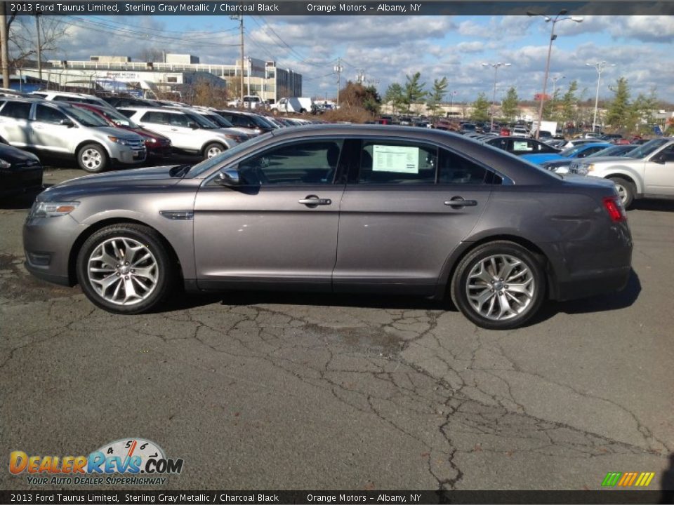 2013 Ford Taurus Limited Sterling Gray Metallic / Charcoal Black Photo #4