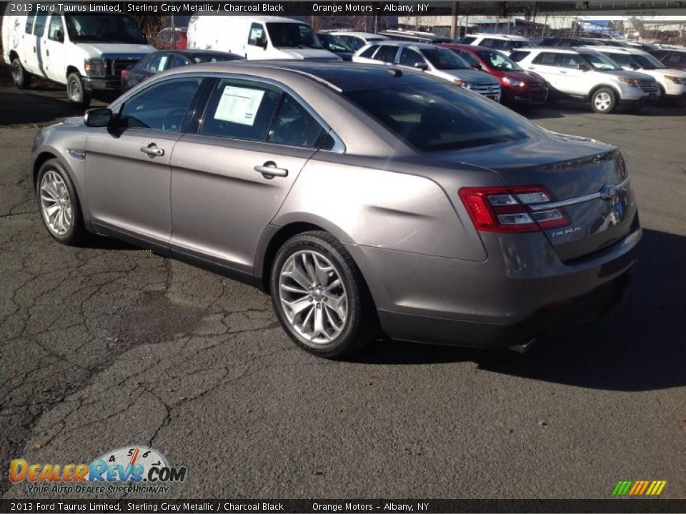 2013 Ford Taurus Limited Sterling Gray Metallic / Charcoal Black Photo #5