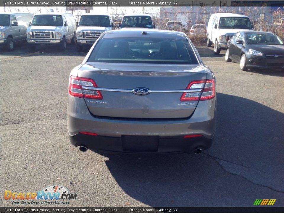2013 Ford Taurus Limited Sterling Gray Metallic / Charcoal Black Photo #6