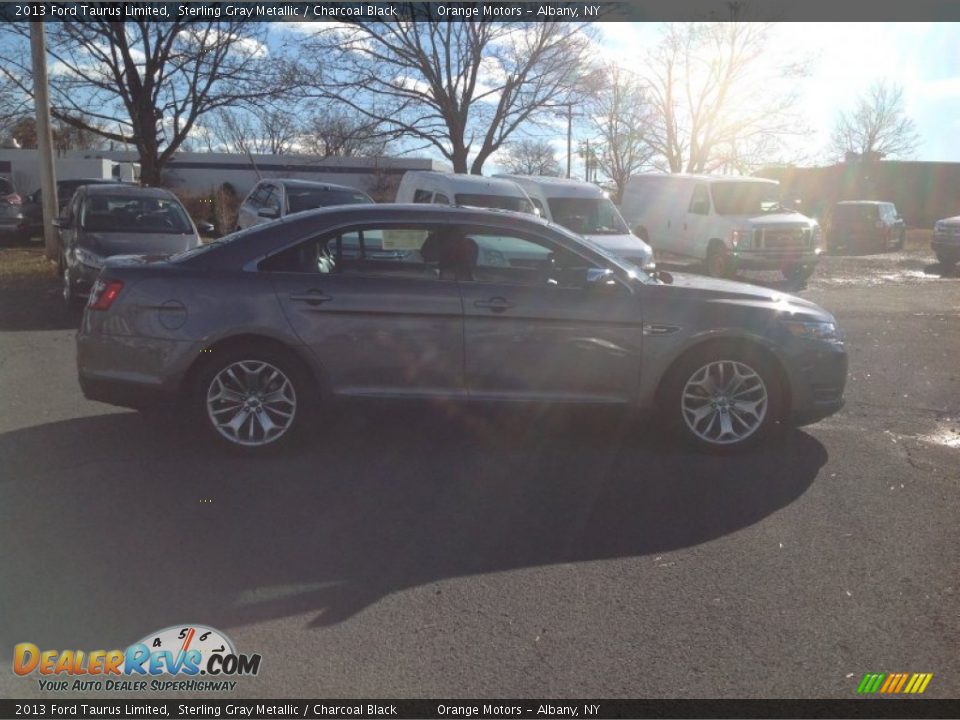2013 Ford Taurus Limited Sterling Gray Metallic / Charcoal Black Photo #8