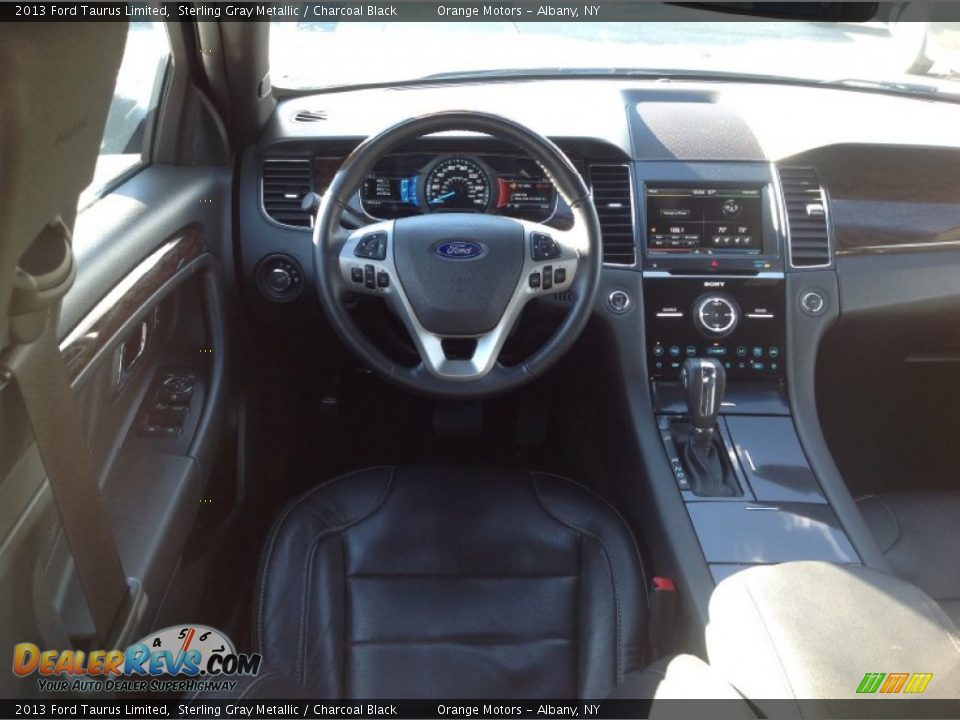 2013 Ford Taurus Limited Sterling Gray Metallic / Charcoal Black Photo #11