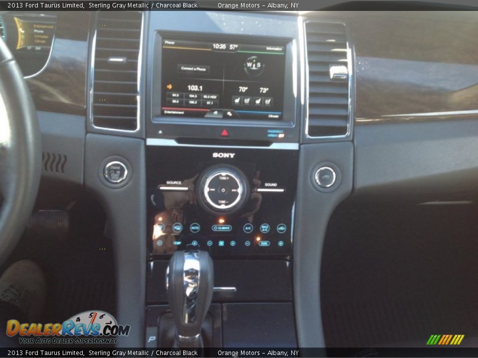 2013 Ford Taurus Limited Sterling Gray Metallic / Charcoal Black Photo #15