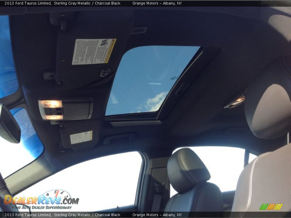2013 Ford Taurus Limited Sterling Gray Metallic / Charcoal Black Photo #21