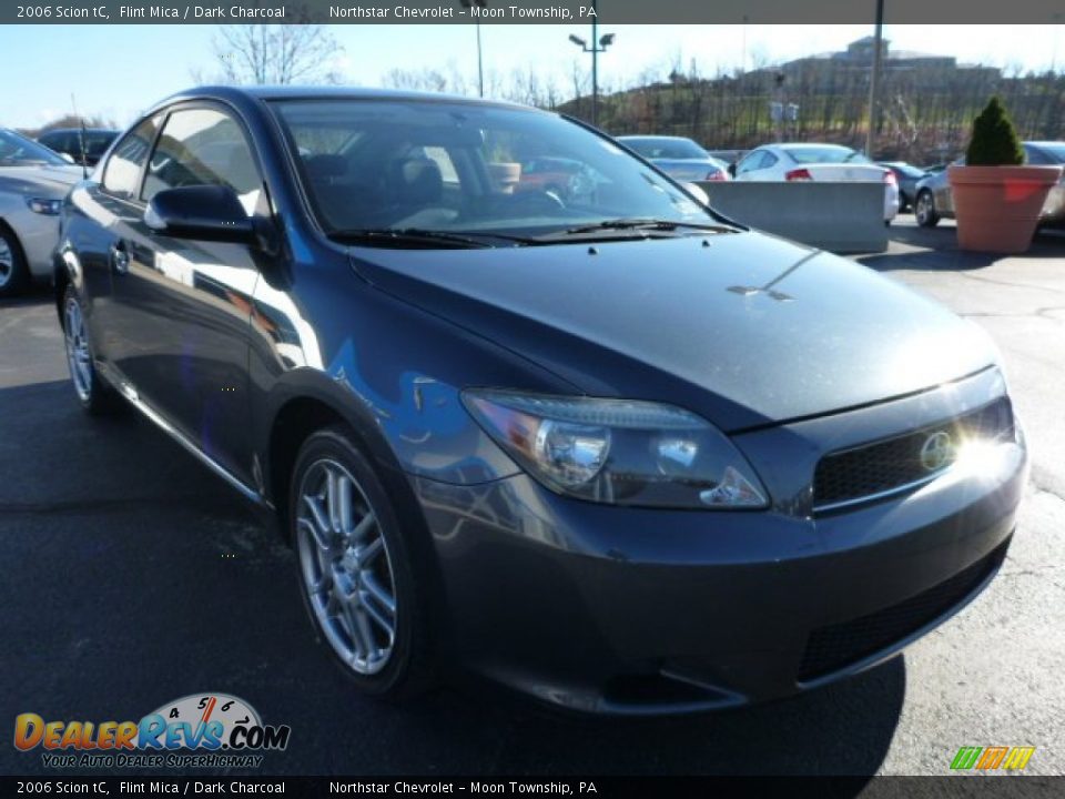 2006 Scion tC Flint Mica / Dark Charcoal Photo #7