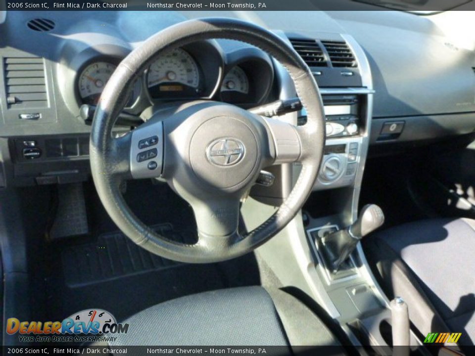 2006 Scion tC Flint Mica / Dark Charcoal Photo #14