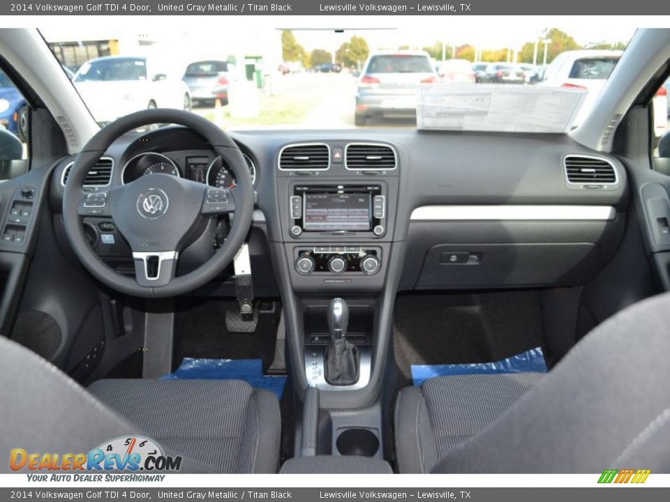 Dashboard of 2014 Volkswagen Golf TDI 4 Door Photo #5