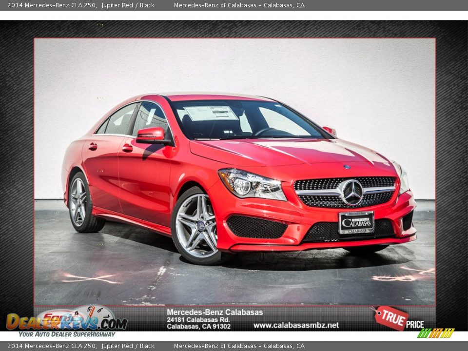 2014 Mercedes-Benz CLA 250 Jupiter Red / Black Photo #1