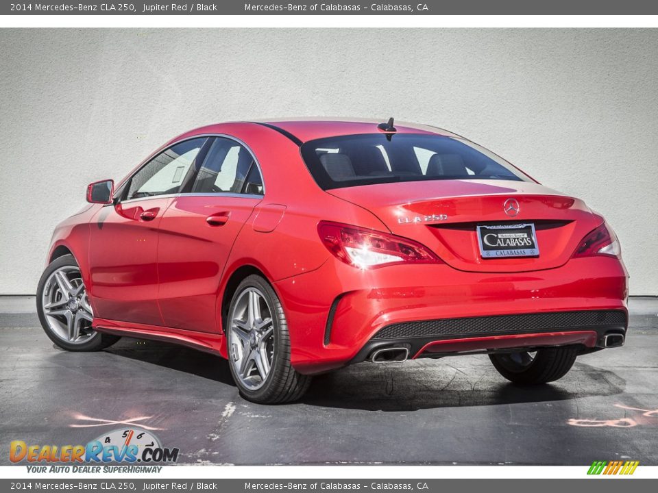 2014 Mercedes-Benz CLA 250 Jupiter Red / Black Photo #2