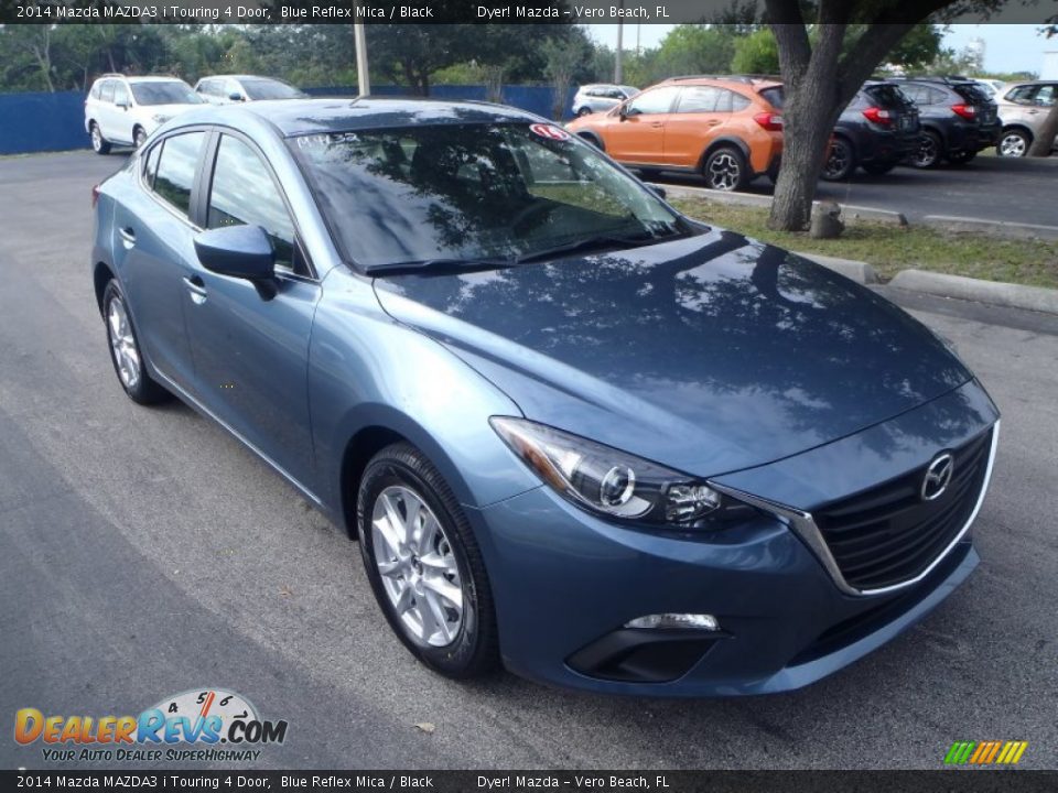 Front 3/4 View of 2014 Mazda MAZDA3 i Touring 4 Door Photo #1
