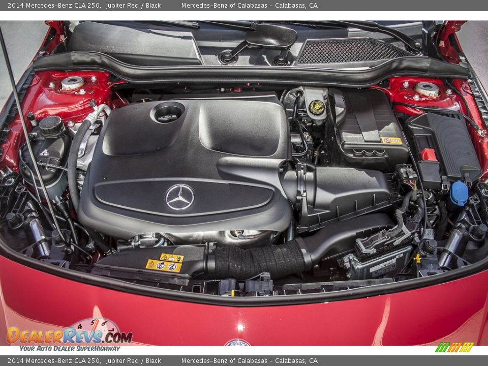 2014 Mercedes-Benz CLA 250 Jupiter Red / Black Photo #9