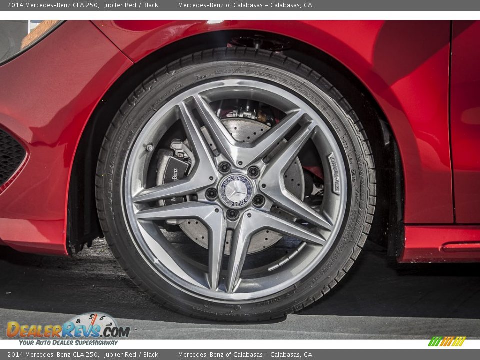 2014 Mercedes-Benz CLA 250 Jupiter Red / Black Photo #10