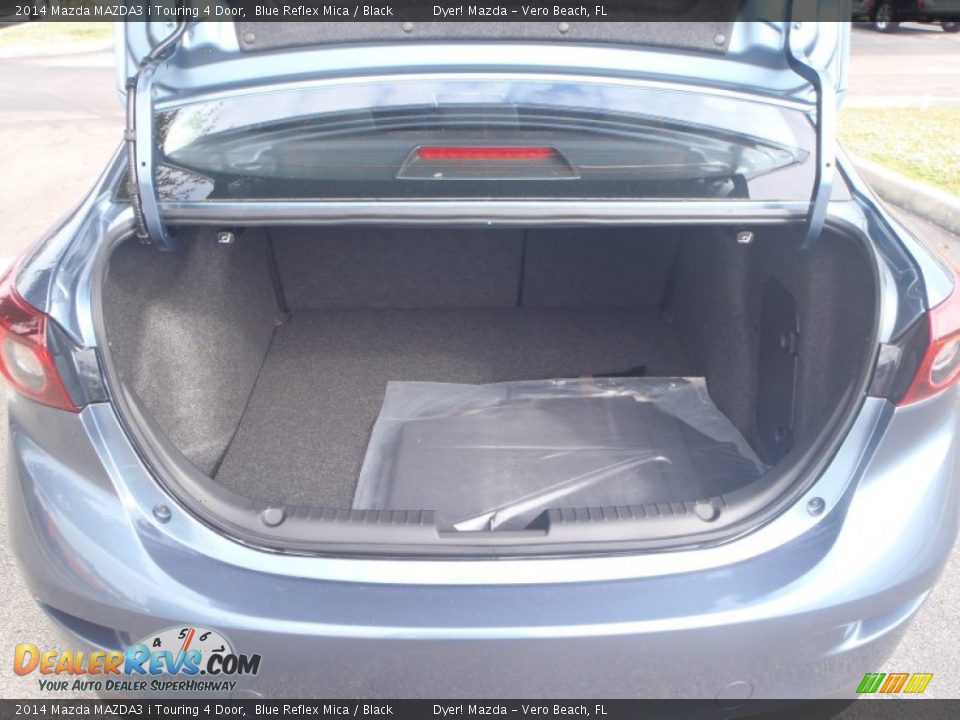 2014 Mazda MAZDA3 i Touring 4 Door Blue Reflex Mica / Black Photo #5