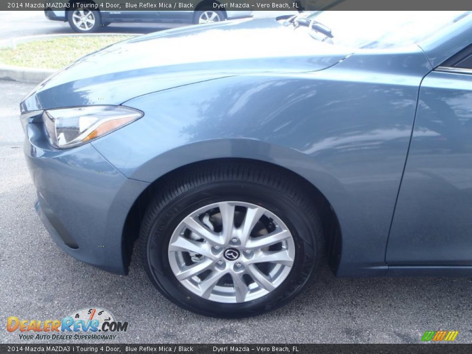 2014 Mazda MAZDA3 i Touring 4 Door Blue Reflex Mica / Black Photo #7