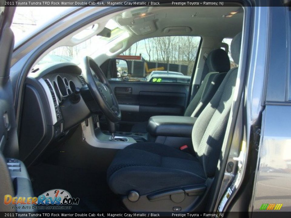 2011 Toyota Tundra TRD Rock Warrior Double Cab 4x4 Magnetic Gray Metallic / Black Photo #7