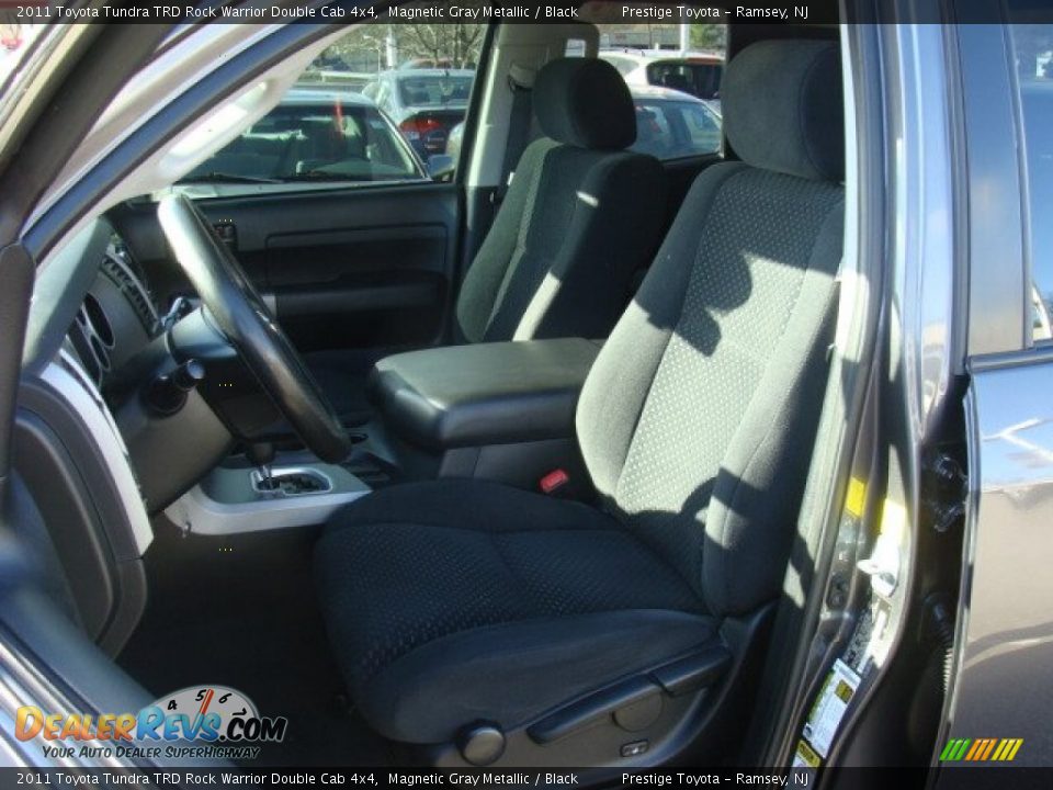 2011 Toyota Tundra TRD Rock Warrior Double Cab 4x4 Magnetic Gray Metallic / Black Photo #8