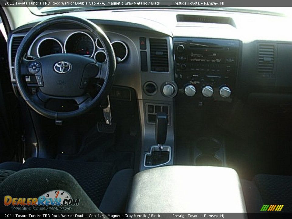 2011 Toyota Tundra TRD Rock Warrior Double Cab 4x4 Magnetic Gray Metallic / Black Photo #9