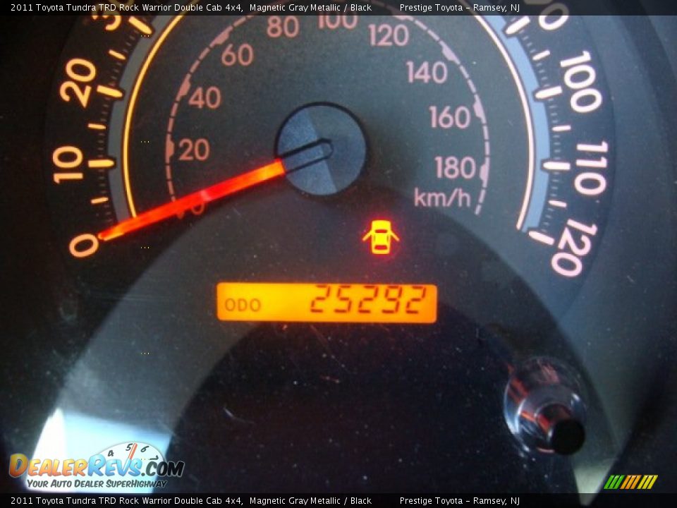 2011 Toyota Tundra TRD Rock Warrior Double Cab 4x4 Magnetic Gray Metallic / Black Photo #10