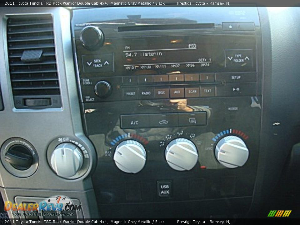 2011 Toyota Tundra TRD Rock Warrior Double Cab 4x4 Magnetic Gray Metallic / Black Photo #11