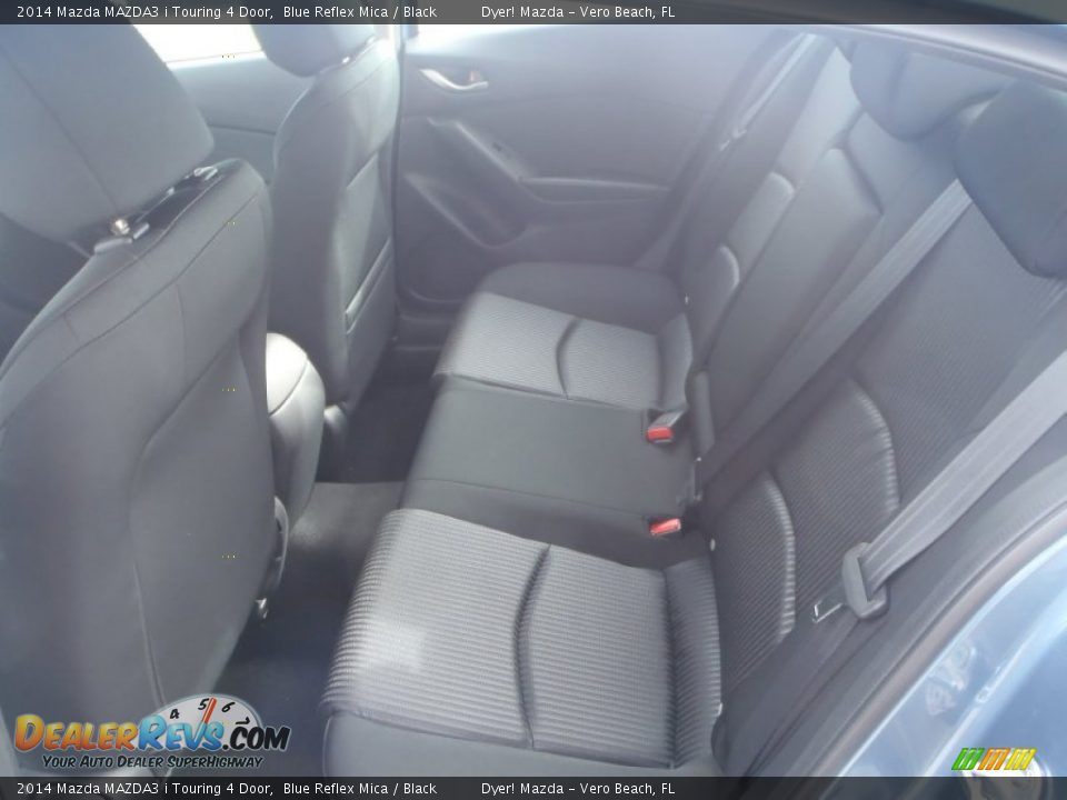 2014 Mazda MAZDA3 i Touring 4 Door Blue Reflex Mica / Black Photo #16
