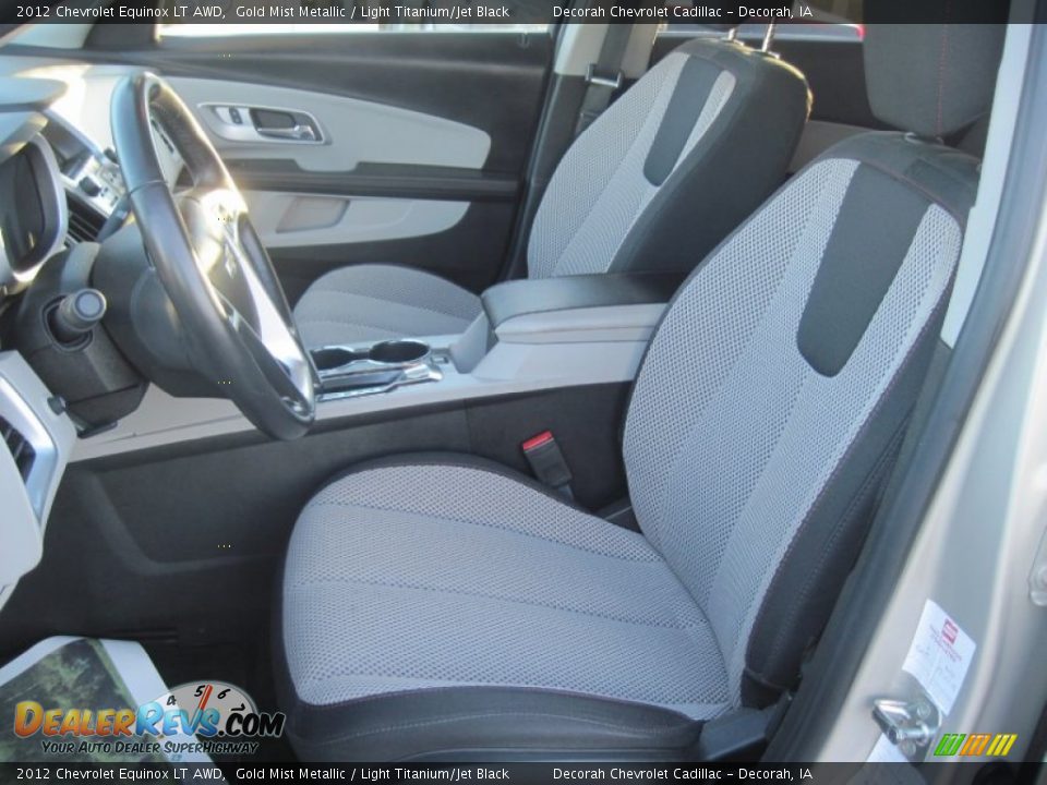 2012 Chevrolet Equinox LT AWD Gold Mist Metallic / Light Titanium/Jet Black Photo #6