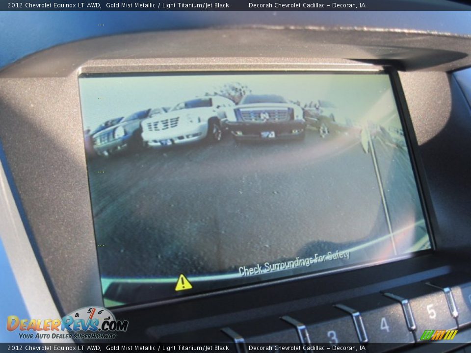 2012 Chevrolet Equinox LT AWD Gold Mist Metallic / Light Titanium/Jet Black Photo #13
