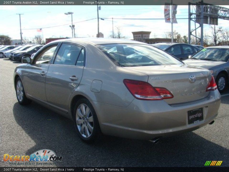 2007 Toyota Avalon XLS Desert Sand Mica / Ivory Photo #4