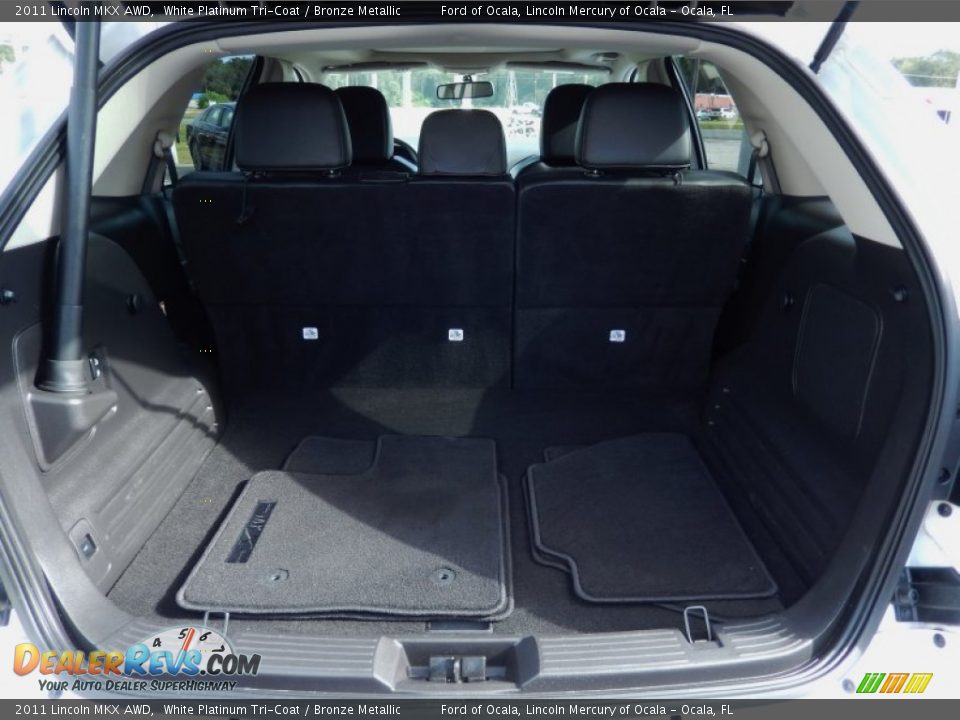 2011 Lincoln MKX AWD White Platinum Tri-Coat / Bronze Metallic Photo #10