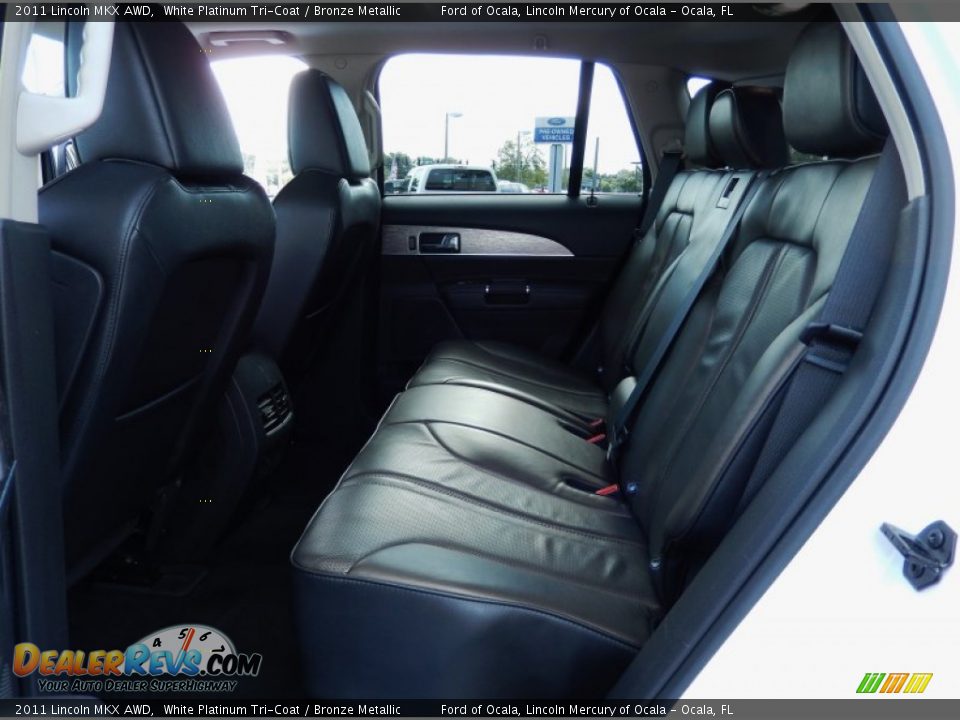 2011 Lincoln MKX AWD White Platinum Tri-Coat / Bronze Metallic Photo #15