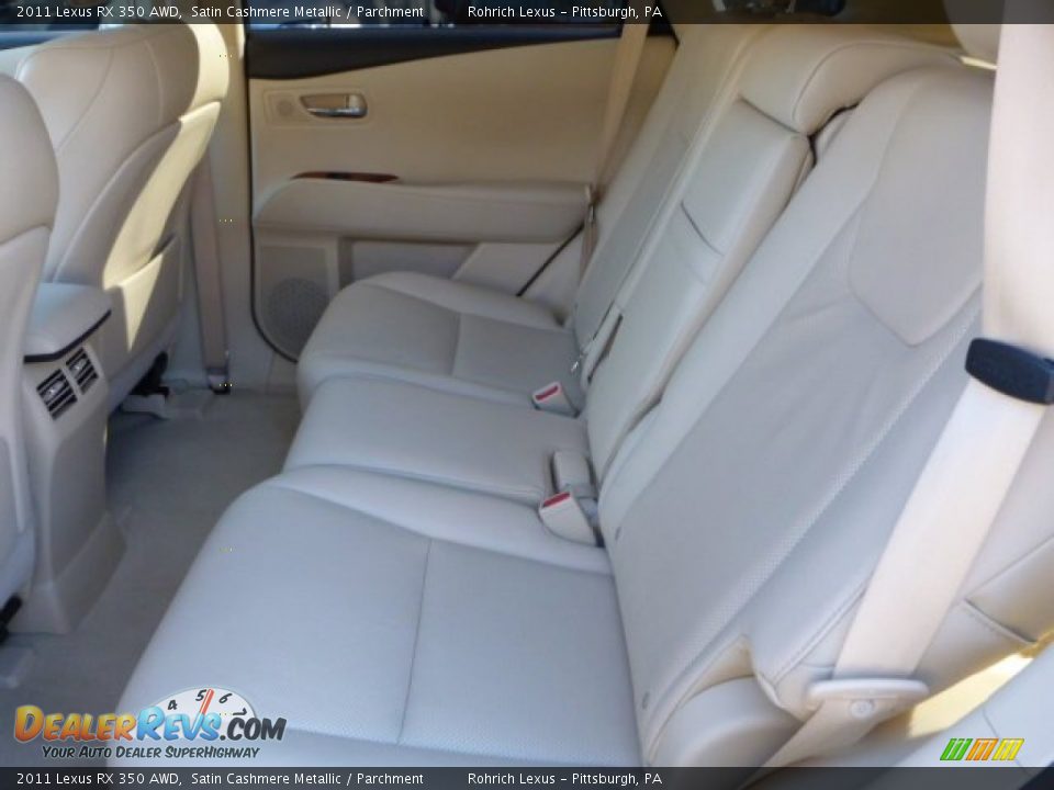 2011 Lexus RX 350 AWD Satin Cashmere Metallic / Parchment Photo #5